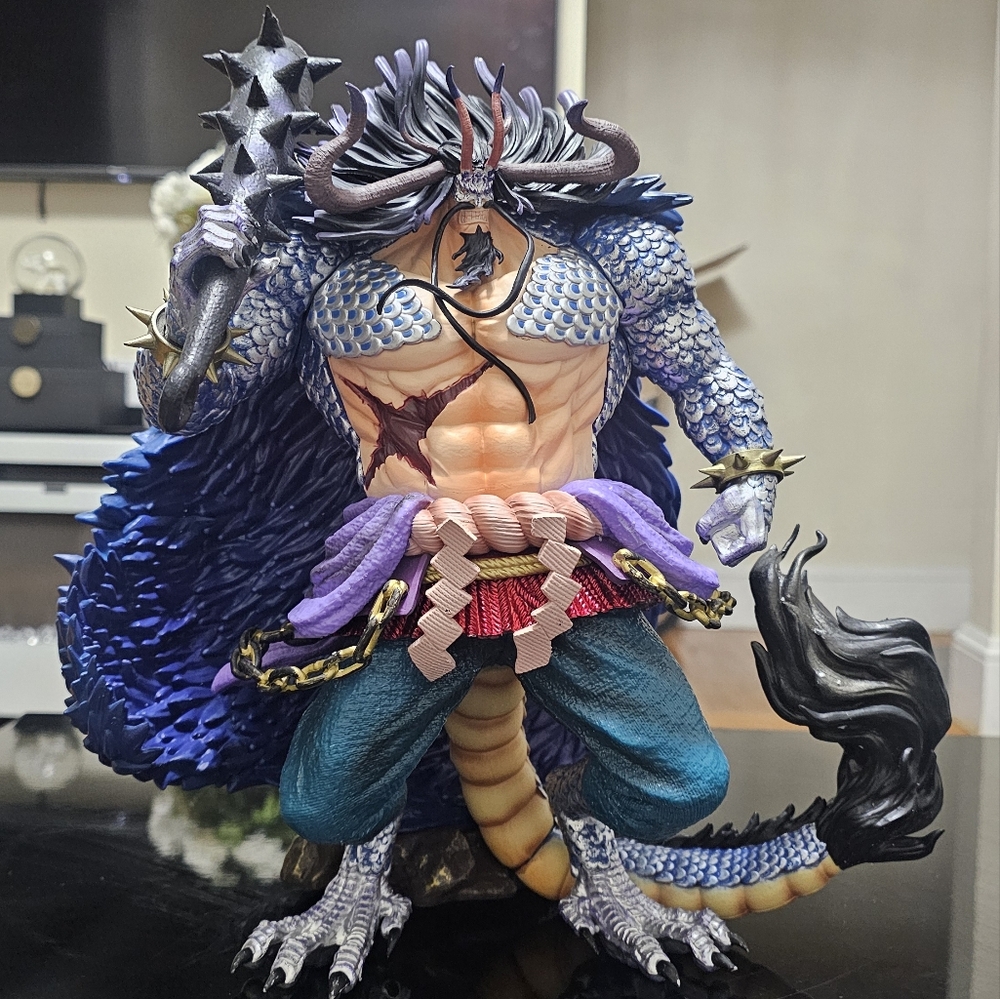 Kaidou Anime Figure Statue GK Garage Kits PVC Action Figurine Model Doll Ornamen